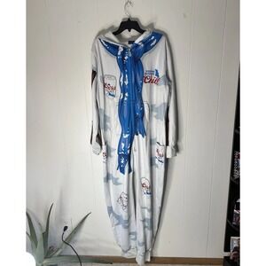 Coors Light Chill PJ Jumpsuit Hood Pockets Beer by G&GOutfitters Adult Unisex XL